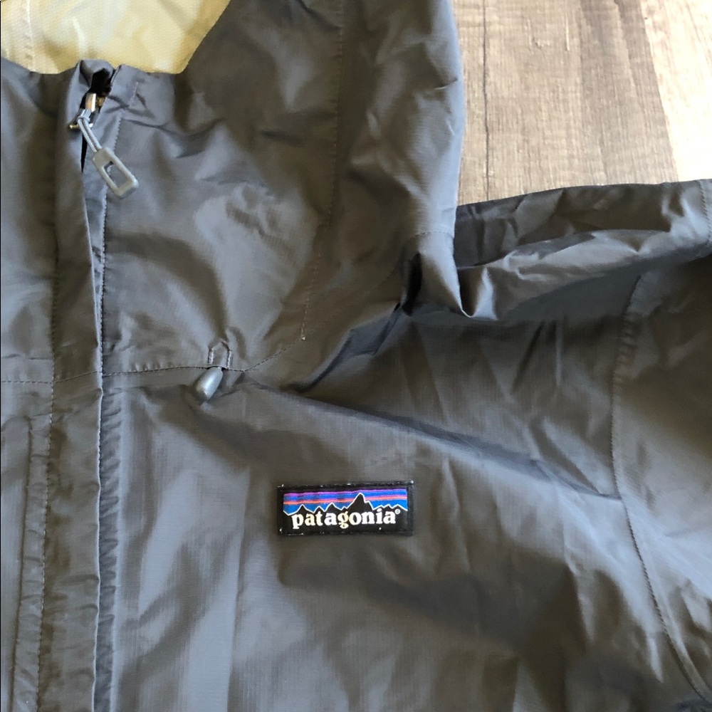 Patagonia Torrentshell Rain Windbreaker Gray Jacket H2NO Small - Picture 7 of 12
